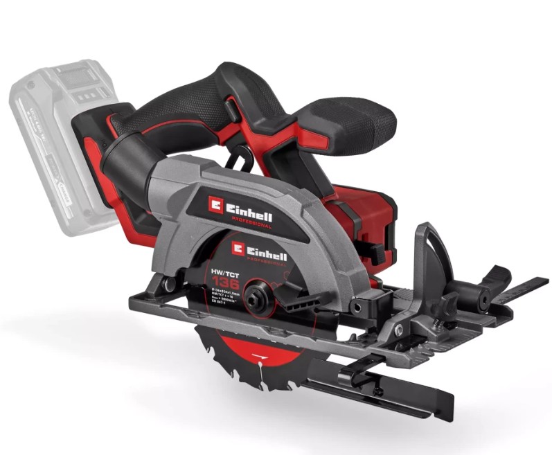 Пила циркулярна безщіткова акумуляторна Einhell Professional TP-CS 18/136-C Li BL - Solo (4331240) без акб
